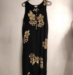 Young Fashion Women's Tropical Inspired Printed Dress   Size L